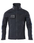 Dark Navy Coloured Mascot Workwear Mens Accelerate Stretch Zones Jacket on white background 