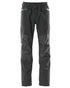 Black Coloured Mascot Workwear Mens Accelerate Waterproof Over Trousers on white background 