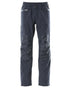 Dark Navy Coloured Mascot Workwear Mens Accelerate Waterproof Over Trousers on white background 