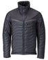 Dark Navy Coloured Mascot Workwear Mens Customized Breathable Thermal Jacket on white background 