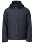Dark Navy Coloured Mascot Workwear Mens Customized Breathable Winter Jacket on white background 