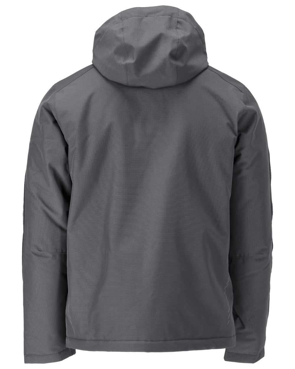 Stone Grey Coloured Mascot Workwear Mens Customized Breathable Winter Jacket on white background 