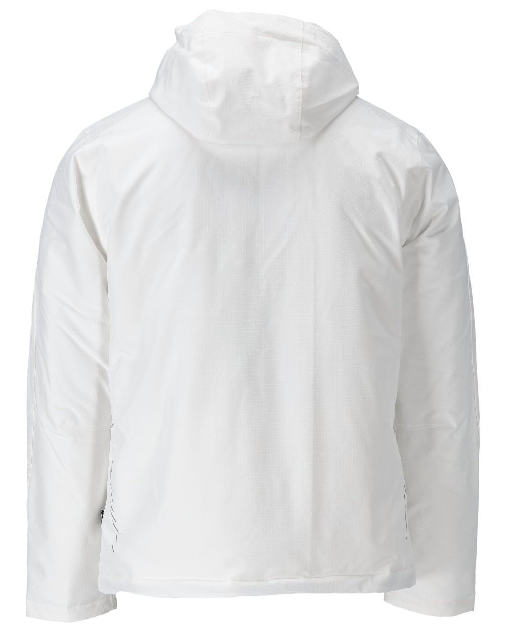 White Coloured Mascot Workwear Mens Customized Breathable Winter Jacket on white background 