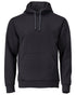 Dark Navy Coloured Mascot Workwear Mens Customized Fleece Hoodie on white background 