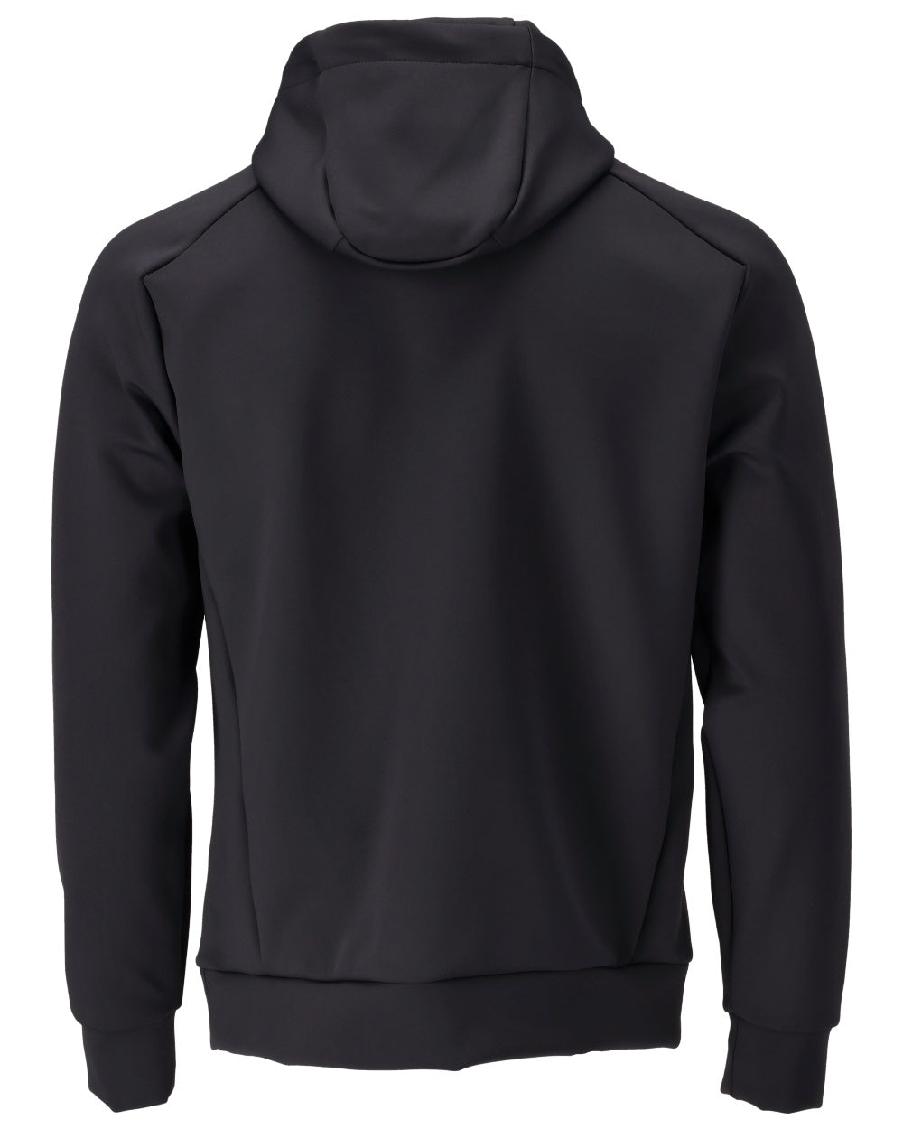 Dark Navy Coloured Mascot Workwear Mens Customized Fleece Hoodie on white background 