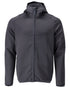 Dark Navy Coloured Mascot Workwear Mens Customized Fleece Jumper With Hood on white background 