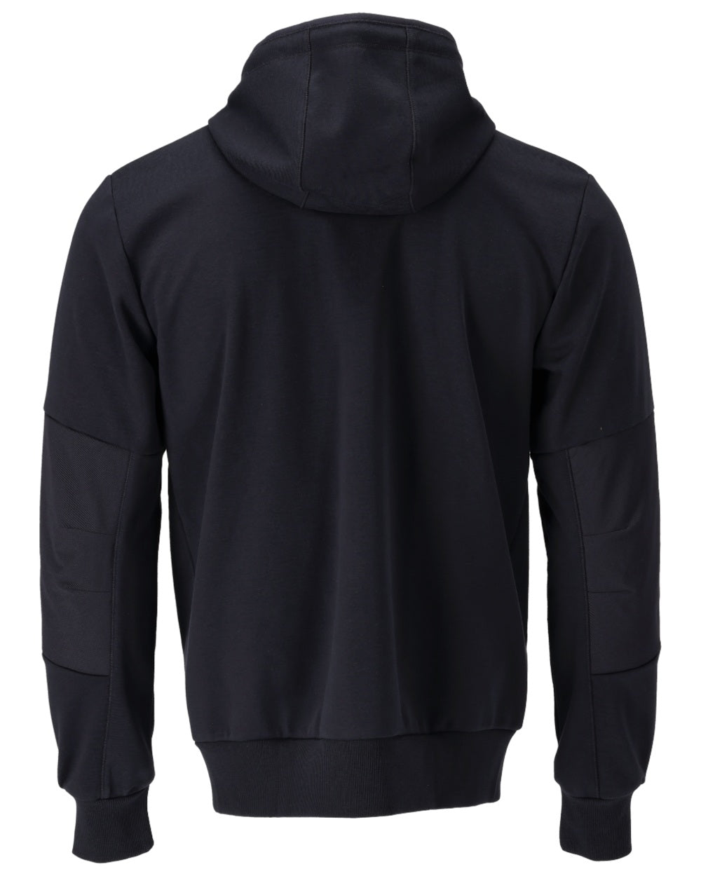 Dark Navy Coloured Mascot Workwear Mens Customized Hoodie With Windproof Membrane on white background 