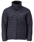 Dark Navy Coloured Mascot Workwear Mens Customized Lightweight Breathable Jacket on white background 