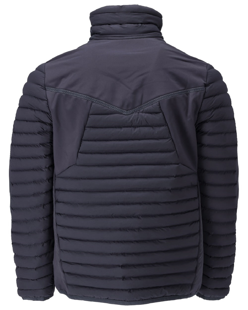 Dark Navy Coloured Mascot Workwear Mens Customized Lightweight Breathable Jacket on white background 