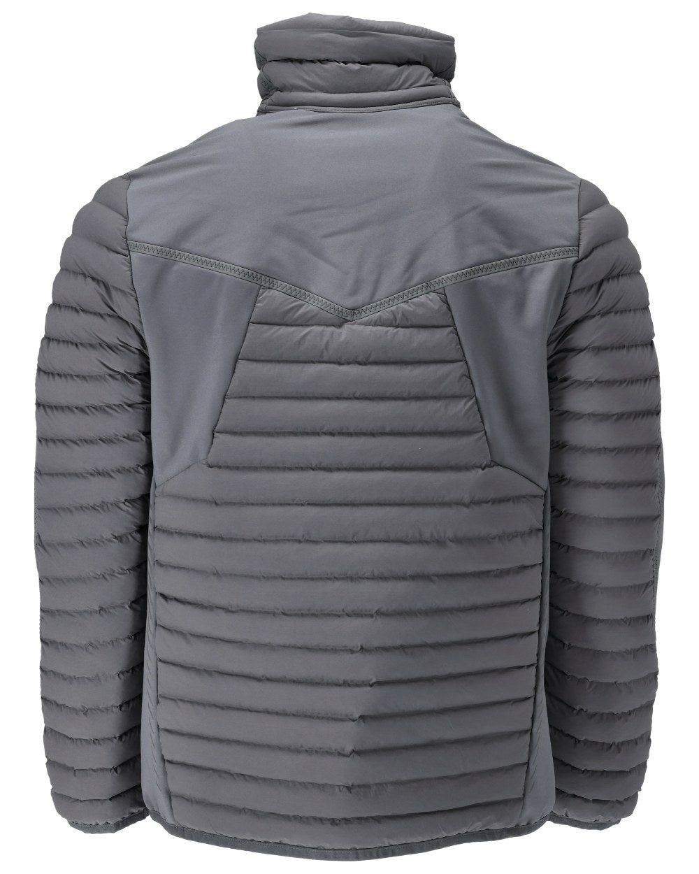 Stone Grey Coloured Mascot Workwear Mens Customized Lightweight Breathable Jacket on white background 