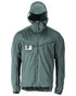 Forest Green Coloured Mascot Workwear Mens Customized Outer Shell Jacket on white background 