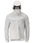White Coloured Mascot Workwear Mens Customized Outer Shell Jacket on white background 