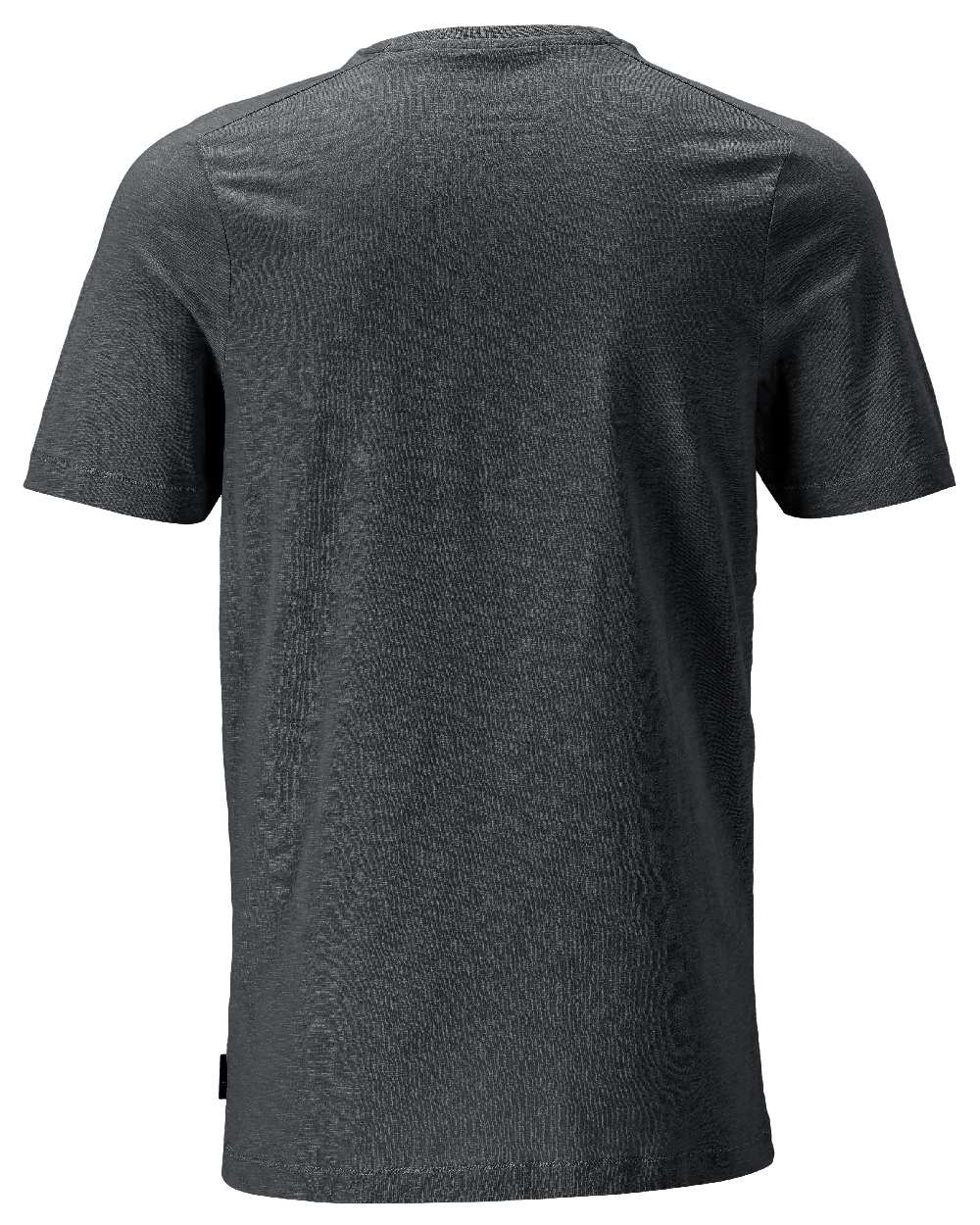 Stone Grey Coloured Mascot Workwear Mens Customized Premium Short Sleeve T-Shirt on white background 