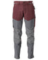 Bordeaux Stone Grey Coloured Mascot Workwear Mens Customized Ultimate Stretch Trousers With Kneepad Pockets on white background 