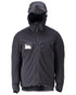 Dark Navy Coloured Mascot Workwear Mens Customized Ultimate Stretch Winter Jacket on white background 