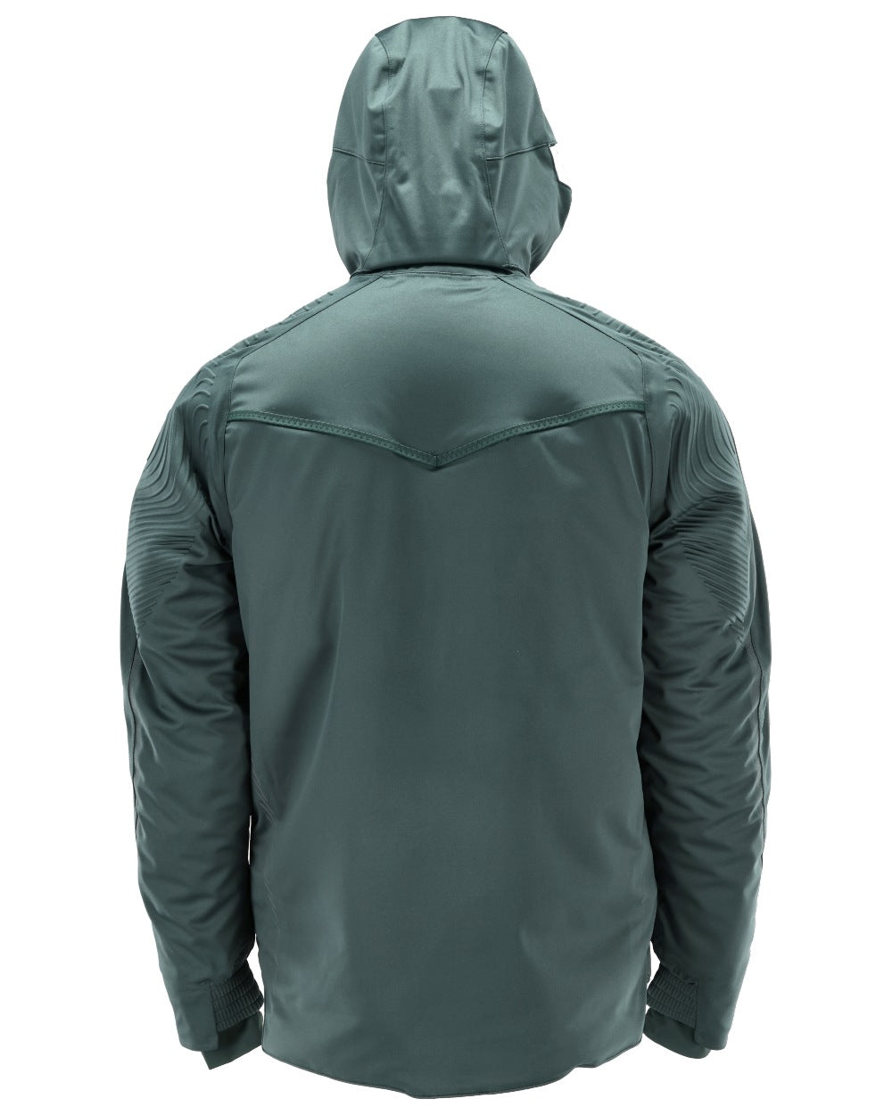 Forest Green Coloured Mascot Workwear Mens Customized Ultimate Stretch Winter Jacket on white background 