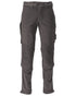 Stone Grey Coloured Mascot Workwear Mens Customized Water Repellent Trousers on white background 