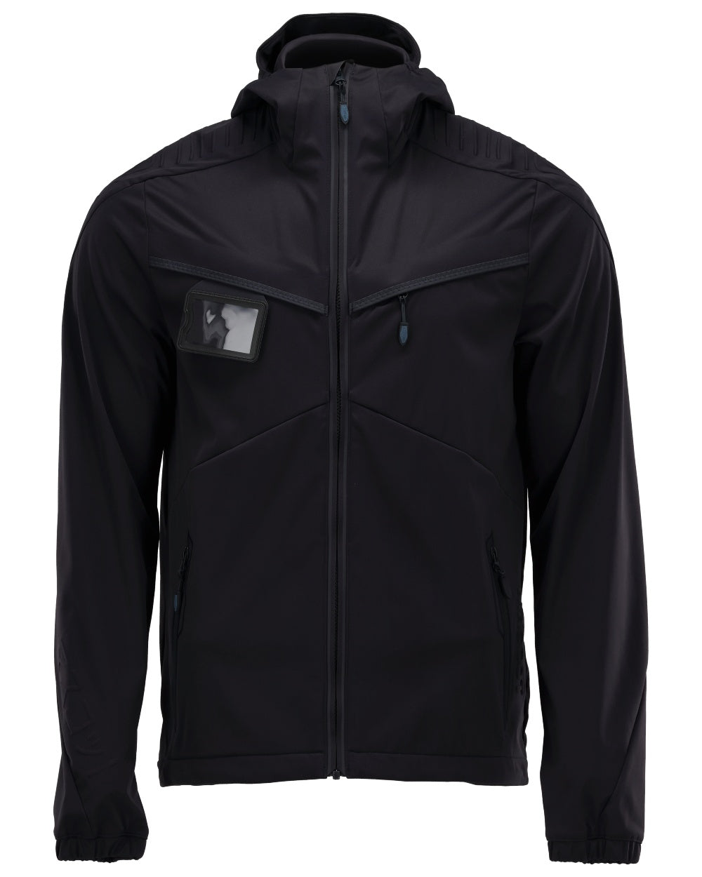 Dark Navy Coloured Mascot Workwear Mens Customized Windproof Jacket on white background 