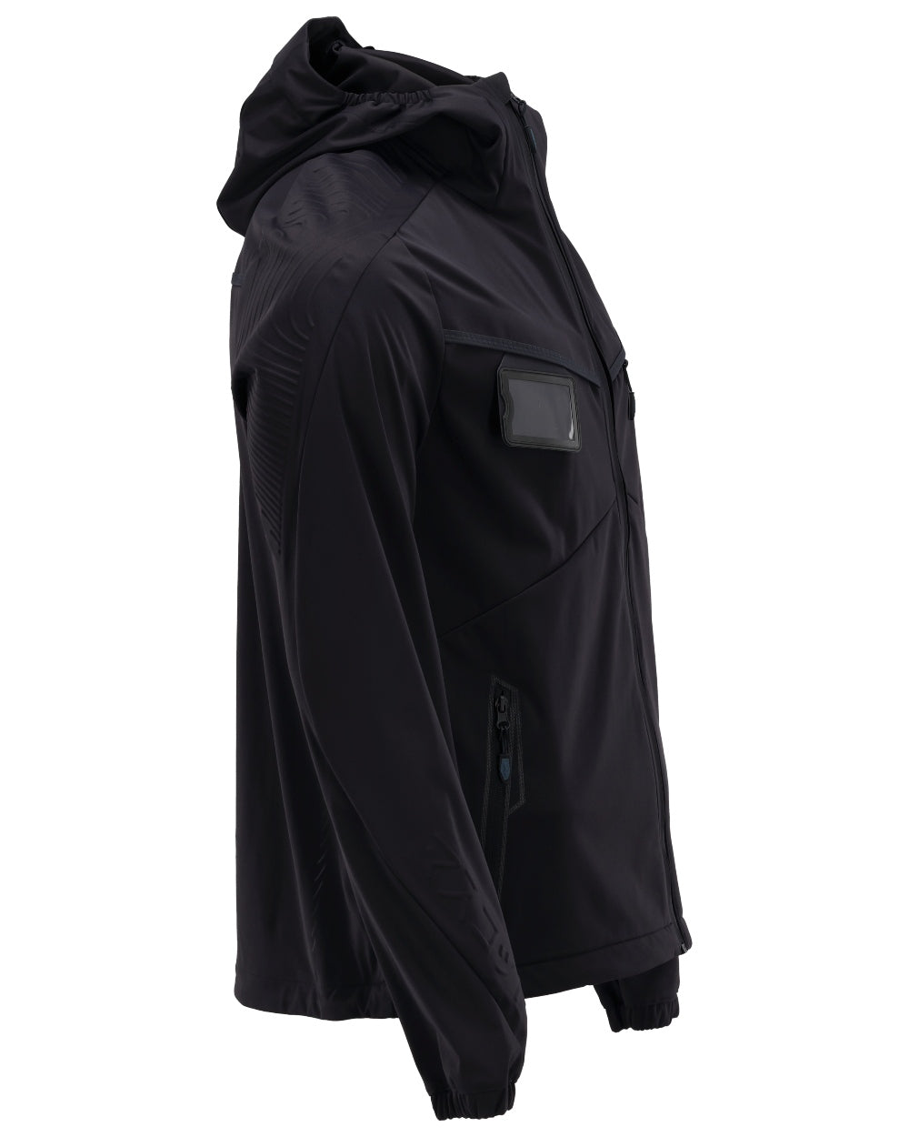 Dark Navy Coloured Mascot Workwear Mens Customized Windproof Jacket on white background 