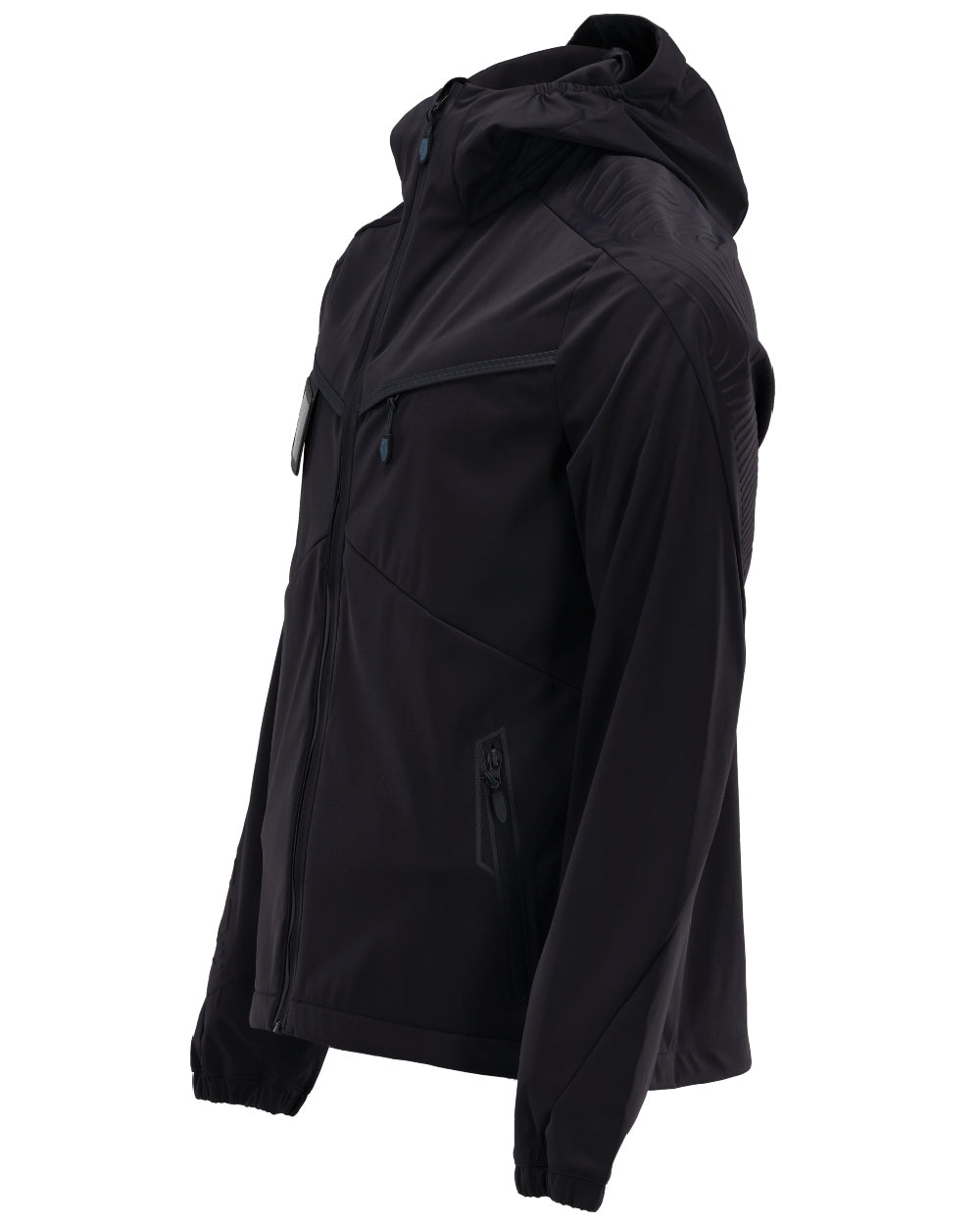 Dark Navy Coloured Mascot Workwear Mens Customized Windproof Jacket on white background 