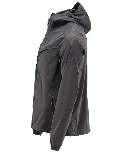 Stone Grey Coloured Mascot Workwear Mens Customized Windproof Jacket on white background 