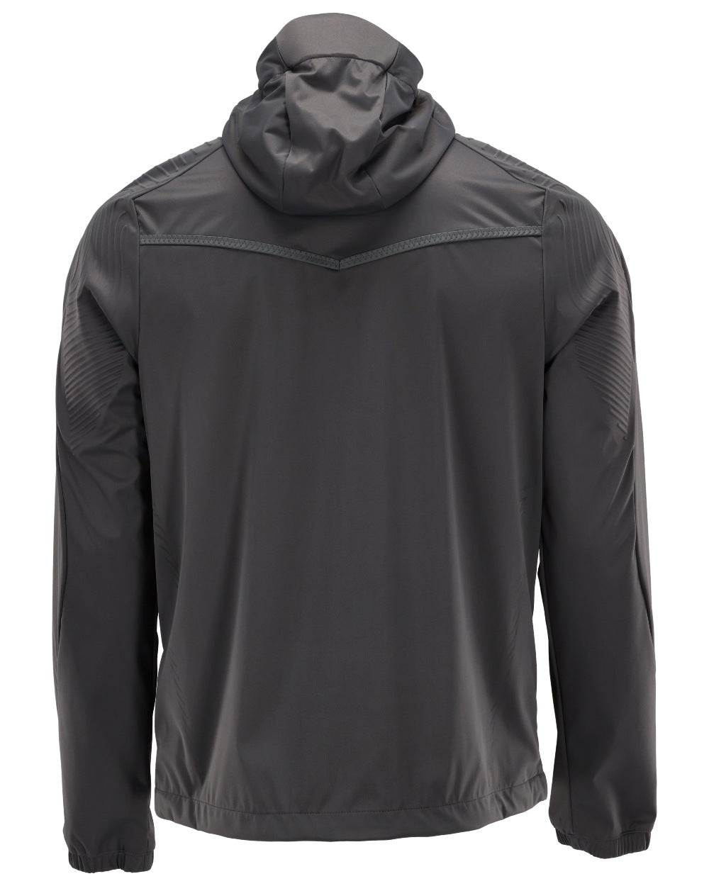 Stone Grey Coloured Mascot Workwear Mens Customized Windproof Jacket on white background 