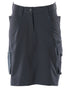 Dark Navy Coloured Mascot Workwear Womens Accelerate Diamond Fit Skirt on white background 