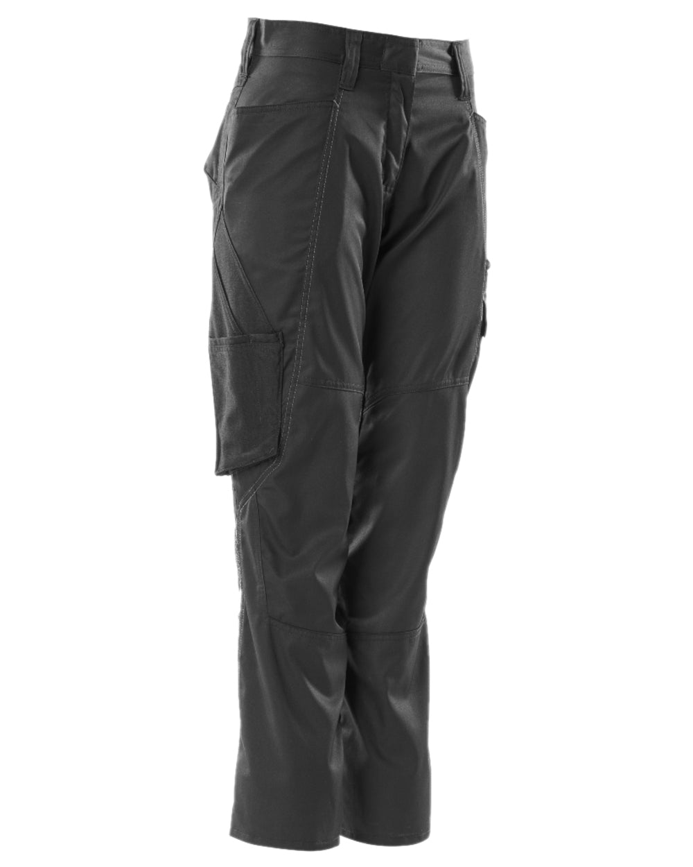 Black Coloured Mascot Workwear Womens Accelerate Extra Lightweight Trousers on white background 