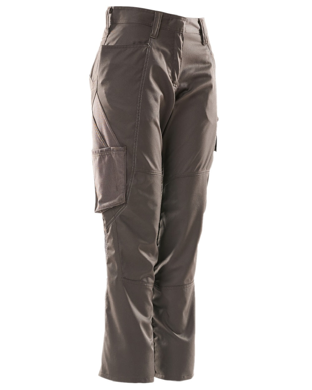 Dark Anthracite Coloured Mascot Workwear Womens Accelerate Extra Lightweight Trousers on white background 