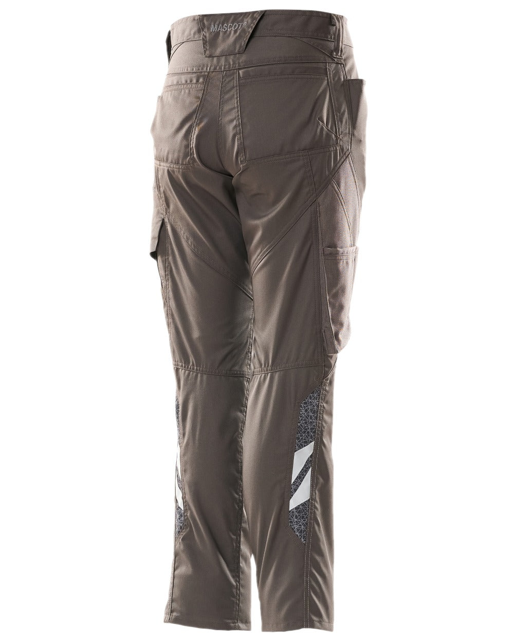 Dark Anthracite Coloured Mascot Workwear Womens Accelerate Extra Lightweight Trousers on white background 