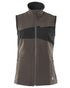 Dark Anthracite Black Coloured Mascot Workwear Womens Accelerate Gilet on white background 