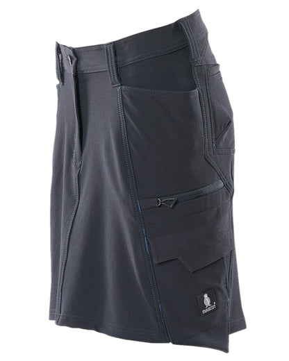 Dark Navy Coloured Mascot Workwear Womens Accelerate Lightweight Skirt on white background 