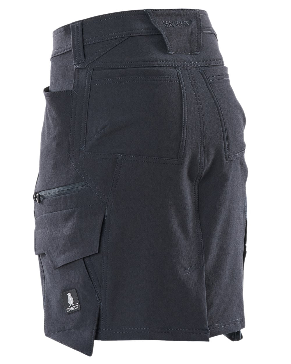 Dark Navy Coloured Mascot Workwear Womens Accelerate Lightweight Skirt on white background 