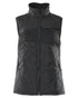 Black Coloured Mascot Workwear Womens Accelerate Thermal Gilet on white background 