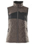 Dark Anthracite Black Coloured Mascot Workwear Womens Accelerate Thermal Gilet on white background 