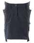Dark Navy Coloured Mascot Workwear Womens Accelerate Ultimate Stretch Skirt on white background 