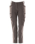Dark Anthracite Coloured Mascot Workwear Womens Accelerate Ultimate Stretch Trousers on white background 