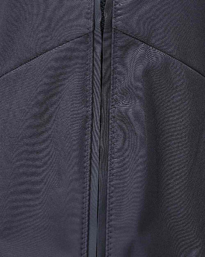 Dark Navy Coloured Mascot Workwear Womens Customized Breathable Softshell Jacket on white background 