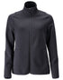 Dark Navy Coloured Mascot Workwear Womens Customized Fleece Jumper With Zipper on white background 