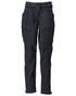 Dark Navy Coloured Mascot Workwear Womens Customized Functional Trousers on white background 
