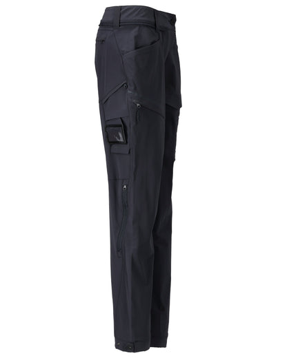 Dark Navy Coloured Mascot Workwear Womens Customized Functional Trousers on white background 