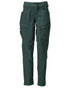 Forest Green Coloured Mascot Workwear Womens Customized Functional Trousers on white background 
