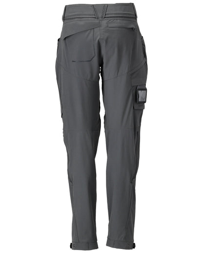 Stone Grey Coloured Mascot Workwear Womens Customized Functional Trousers on white background 