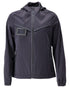 Dark Navy Coloured Mascot Workwear Womens Customized Lightweight Jacket on white background 