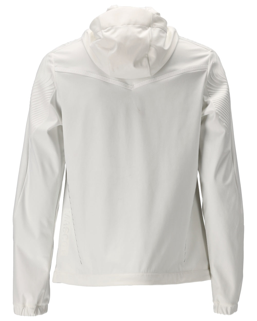 White Coloured Mascot Workwear Womens Customized Lightweight Jacket on white background 