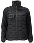 Black Coloured Mascot Workwear Womens Customized Lightweight Lining Jacket on white background 