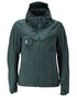 Forest Green Coloured Mascot Workwear Womens Customized Outer Shell Jacket on white background 