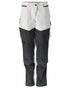 White Stone Grey Coloured Mascot Workwear Womens Customized Water Repellent Trousers With Kneepad Pockets on white background 