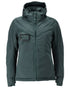 Forest Green Coloured Mascot Workwear Womens Customized Waterproof Winter Jacket on white background 