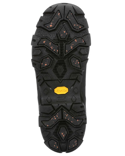 Black Jersey Heather Coloured Muck Boots Arctic Ice Mid Wellingtons on white background 